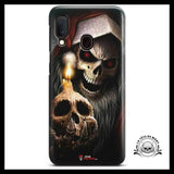 Coque Tête de Mort Noël (Samsung)