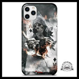 Coque Tête de Mort Poker (iPhone)