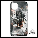 Coque Tête de Mort Poker (iPhone)