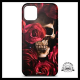 Coque Tête de Mort Rouge (iPhone)