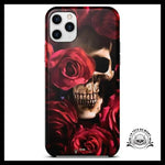 Coque Tête de Mort Rouge (iPhone)