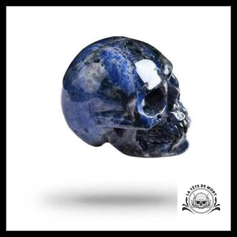 Crâne de Cristal Bleu