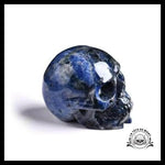 Crâne de Cristal Bleu