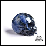 Crâne de Cristal Bleu