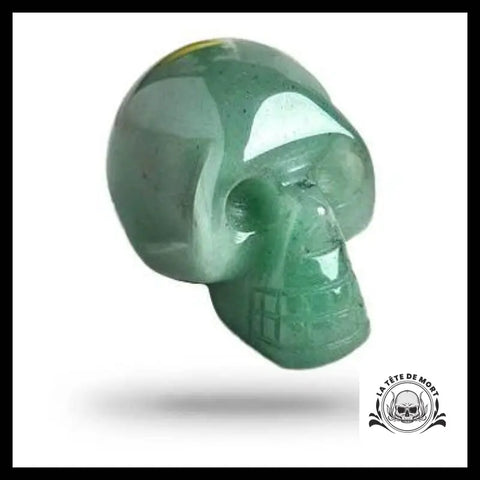 Crâne de Cristal Vert