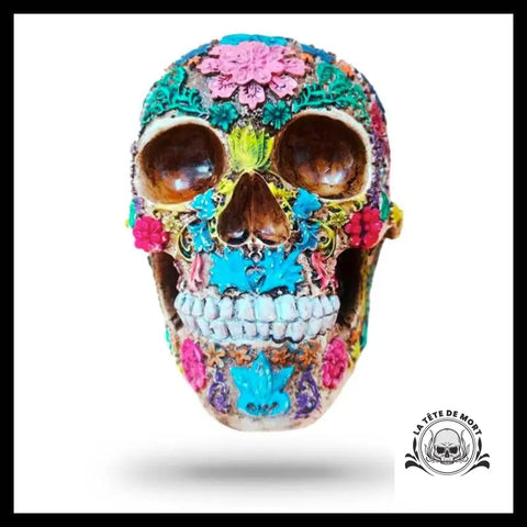Crâne Décoratif Mexicain