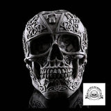Crâne Décoration Argent