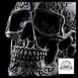 Crâne Décoration Argent