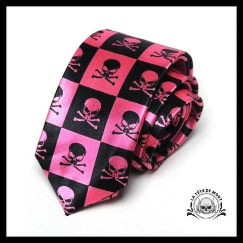 Cravate Tête de Mort Design