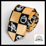 Cravate Tête de Mort Halloween
