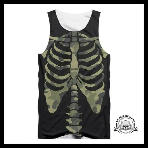 Débardeur Camouflage Macabre