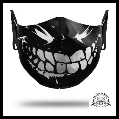 Demi Masque Tête de Mort