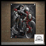 Drapeau Biker Life