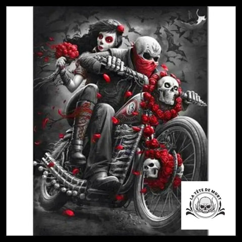 Drapeau Biker Life
