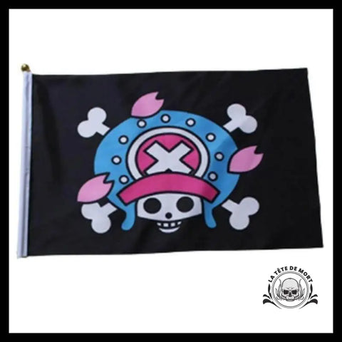 Drapeau Crâne Cartoon