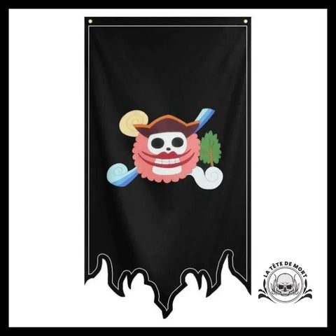 Drapeau Crâne Couleur