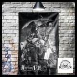 Drapeau Crâne Motard