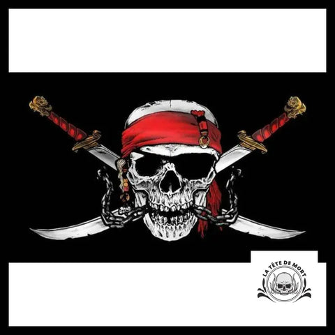 Drapeau Pirate Barbe Blanche
