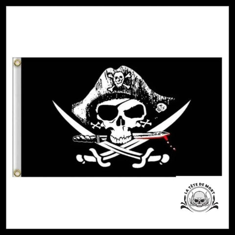 Drapeau Pirate Barbe Noire
