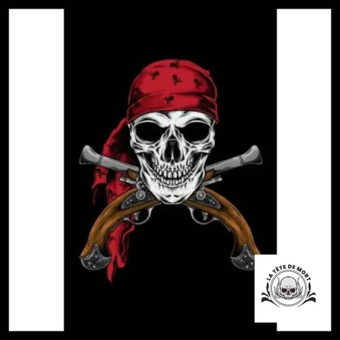 Drapeau Pirate Effrayant