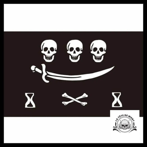 Drapeau Pirate Noir