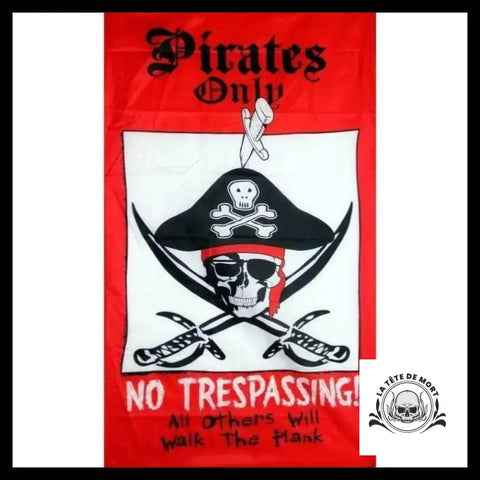 Drapeau Pirate Only