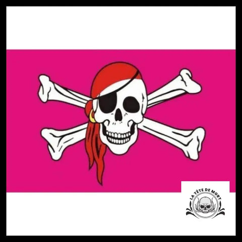 Drapeau Pirate Rose