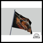 Drapeau Rock N Roll
