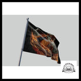 Drapeau Rock N Roll