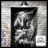 Drapeau Squelette Love