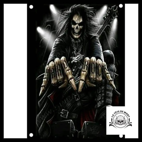 Drapeau Squelette de la Mort