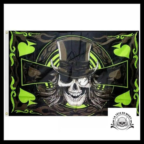 Drapeau Tête de Mort Joker