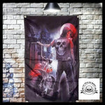 Drapeau Tête de Mort Moto
