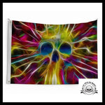 Drapeau Tête de Mort Multicolore