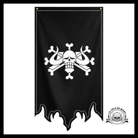Drapeau Tête de Mort Os