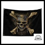 Drapeau Tête de Mort Qui Fait Peur