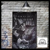 Drapeau Tête de Mort Poker