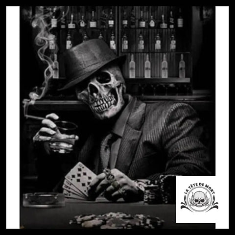 Drapeau Tête de Mort Poker