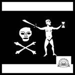 Drapeau Tête de Mort Sabre