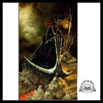 Drapeau Tête de Mort Satanique