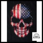 Drapeau Tête de Mort USA