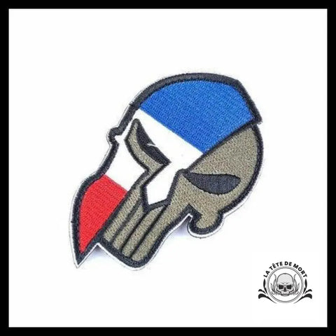Écusson Crâne Français