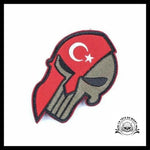 Écusson Crâne Turc