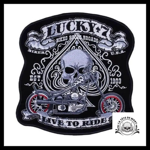 Écusson Moto Démon