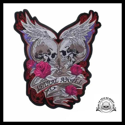 Écusson Tête de Mort Anges
