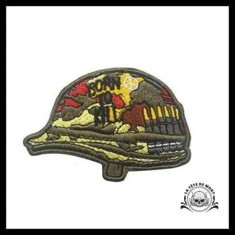 Écusson Tête de Mort Armée