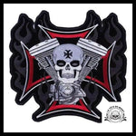 Écusson Tête de Mort Biker