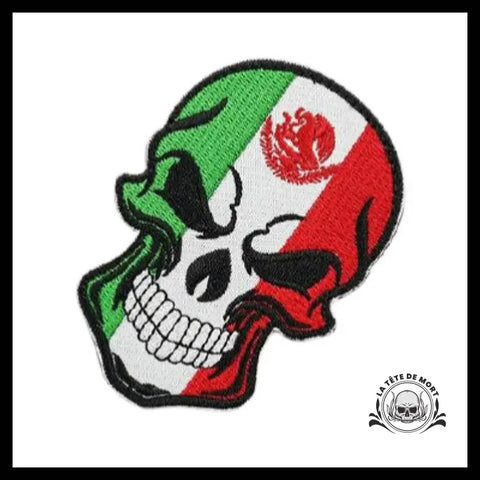Écusson Tête de Mort Mexique