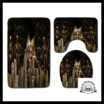 Ensemble Tapis de Bain Squelette