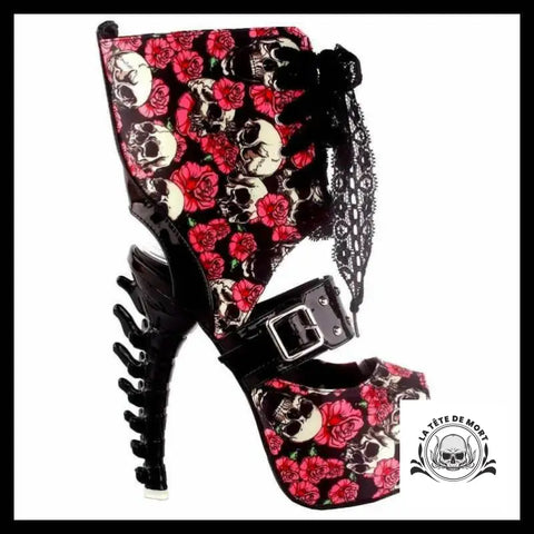 Escarpin Gothique Romantique